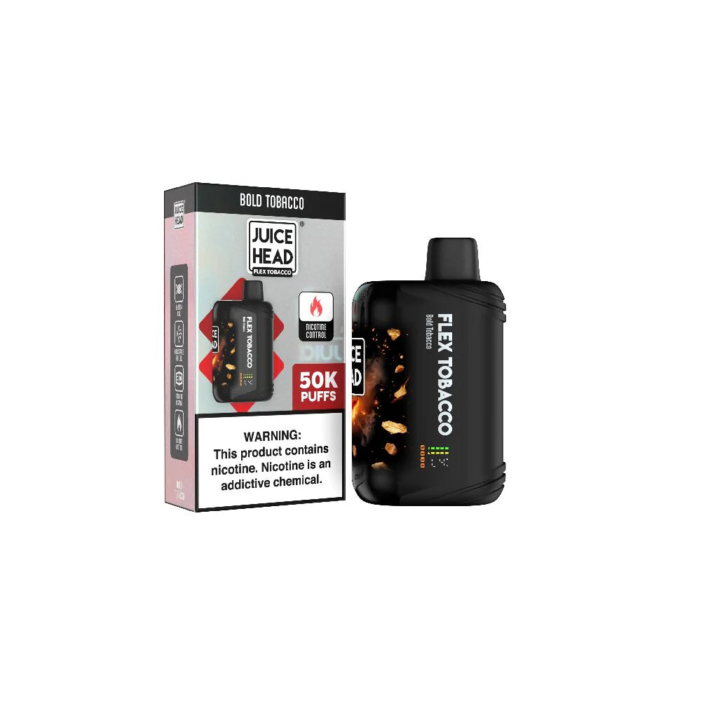 Juice Head Flex 50K Puffs Disposable Bold Tobacco