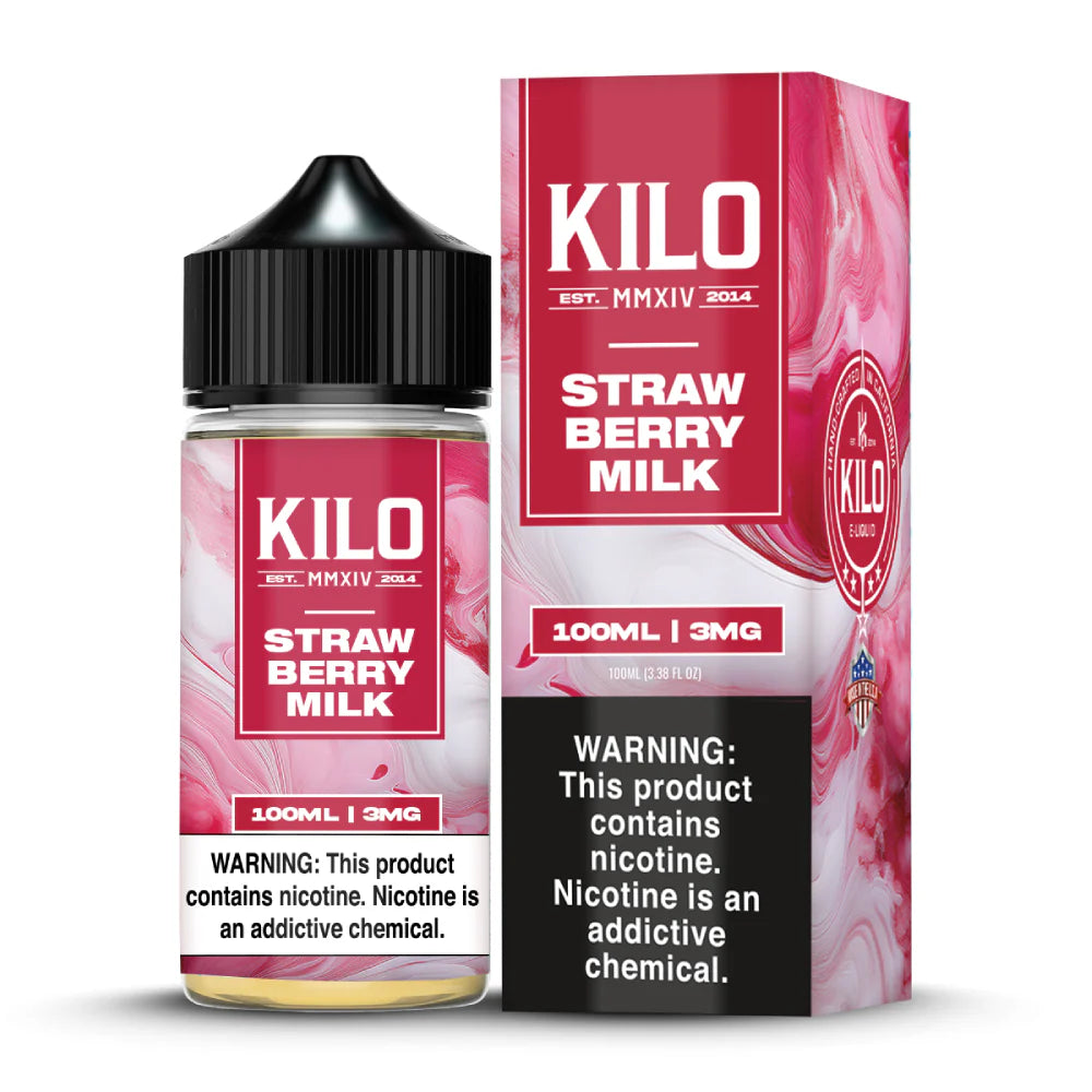 KILO Strawberry Milk Freebase 100mL
