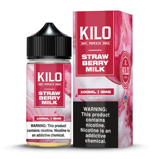 KILO Strawberry Milk Freebase 100mL