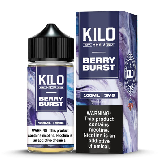 KILO Berry Burst Freebase 100mL