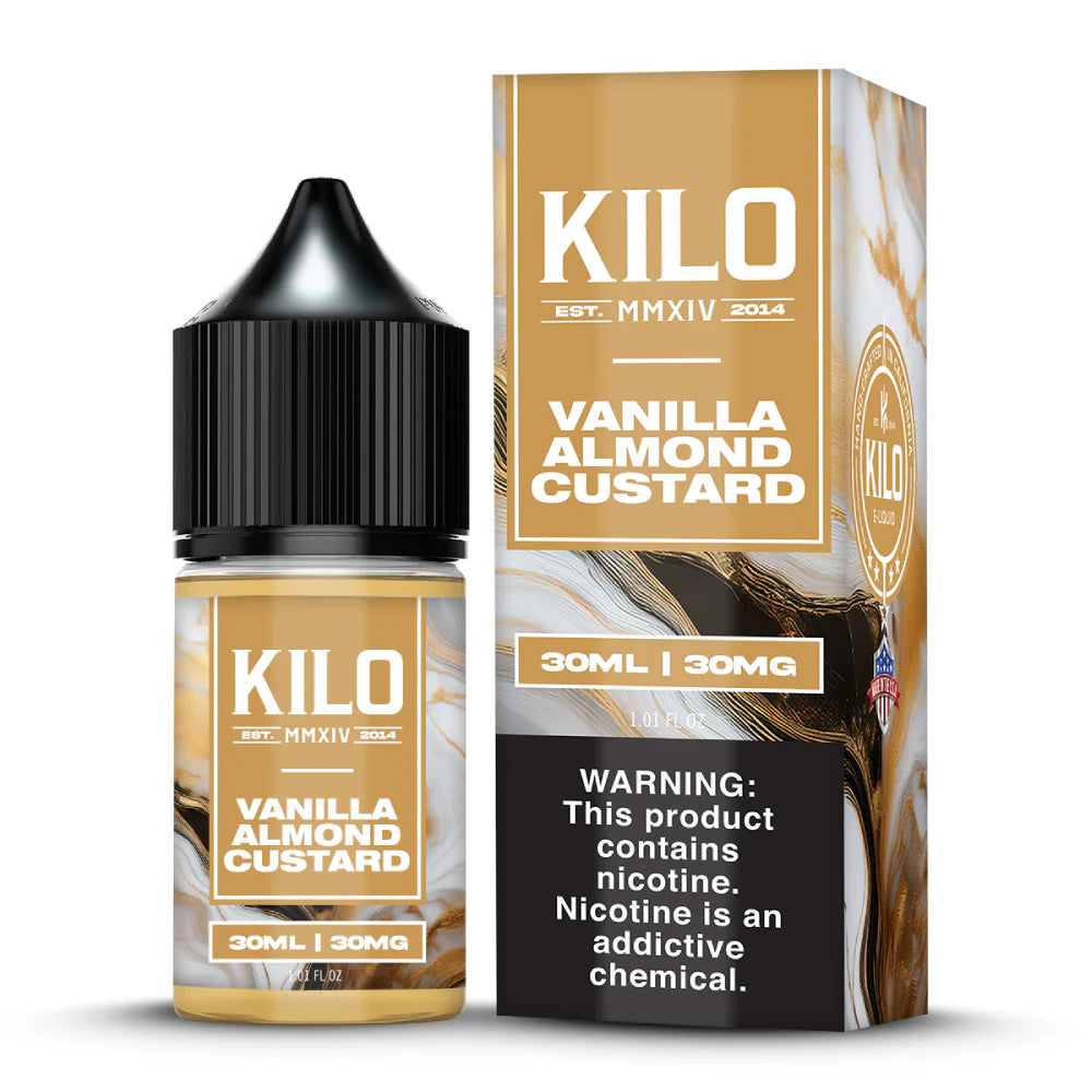 KILO Vanilla Almond Custard 30mL Salt