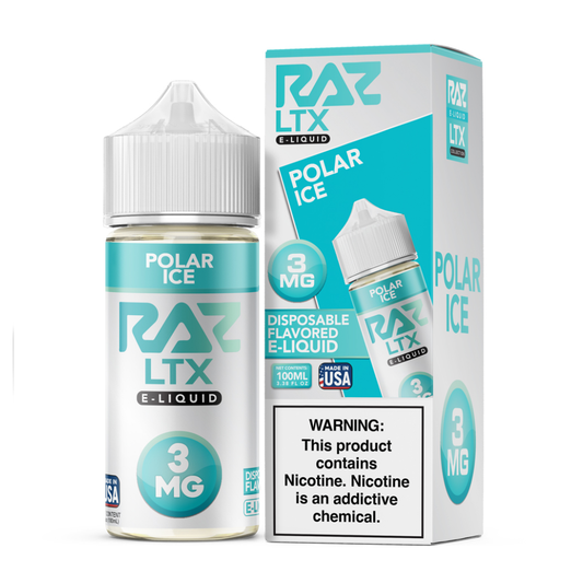 Polar Ice RAZ LTX 100mL with packaging