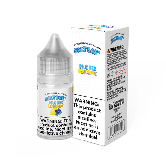 Salt Bae 50 Blue Raz Lemonade Salt, 30mL with Packaging
