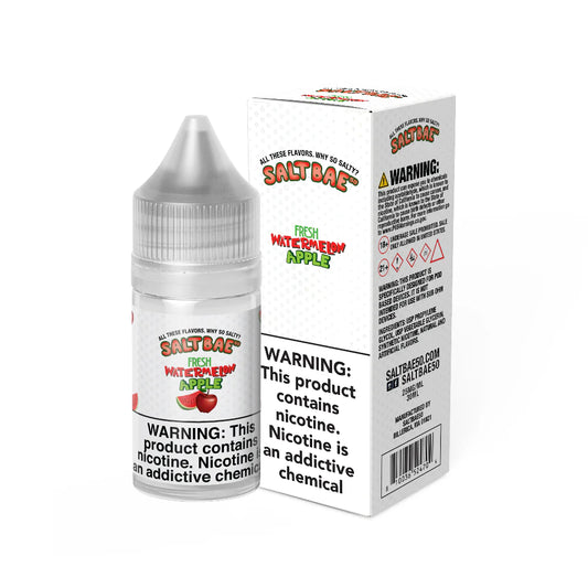 Salt Bae 50 Fresh Watermelon Apple Salt, 30mLwith Packaging
