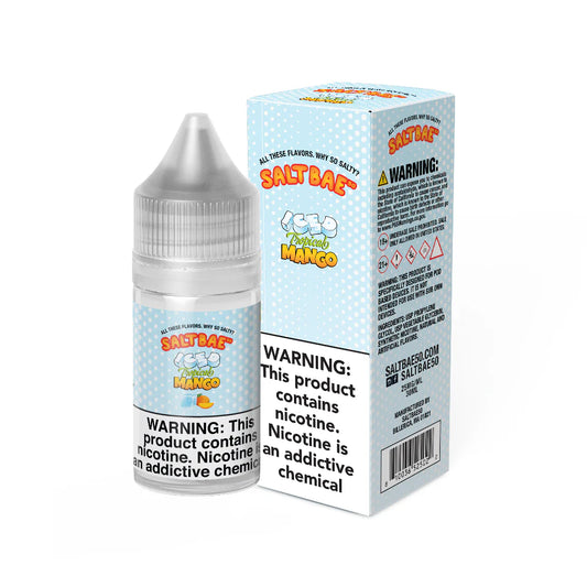 Salt Bae 50 Tropical Mango Iced Salts, 30mL with Packaging
