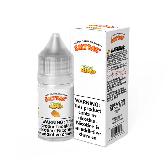 Salt Bae 50 Tropical Mango Salts, 30mL with Packaging