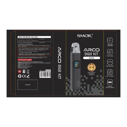 SMOK ARCO Digi Pro Pod System Black with Packaging