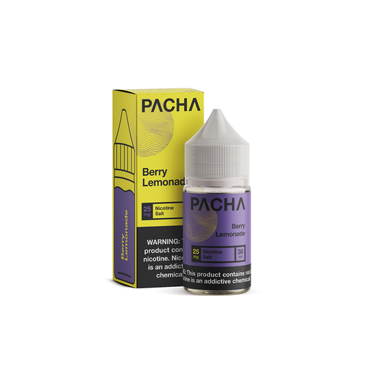 Pachamama TFN Berry Lemonade, 30mL Salt with Packaging