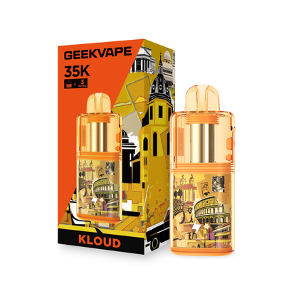 Geekvape Kloud Pod System Glory Gold with Packaging 