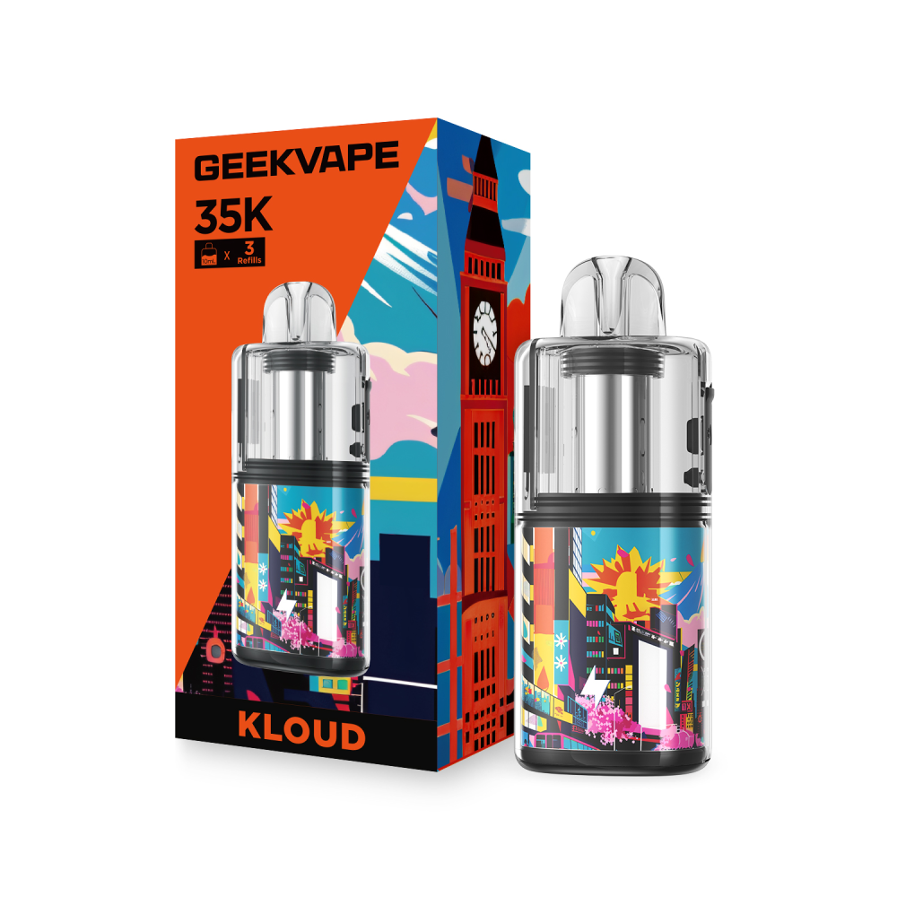 Geekvape Kloud Pod System Urban Black with Packaging 