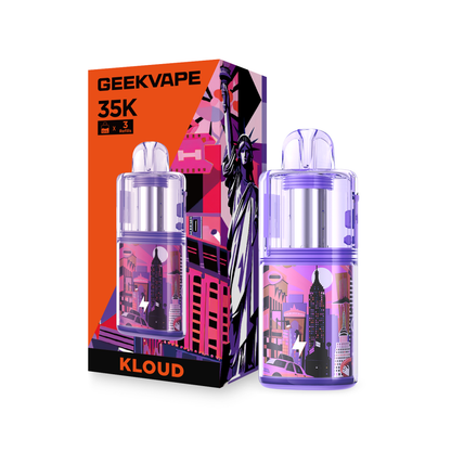 Geekvape Kloud Pod System Liberty Purple with Packaging 