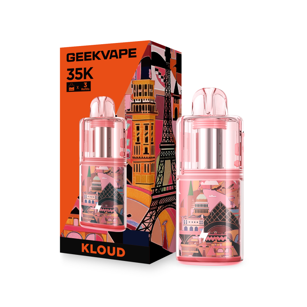 Geekvape Kloud Pod System Charm RosyCharm Rosy with Packaging 