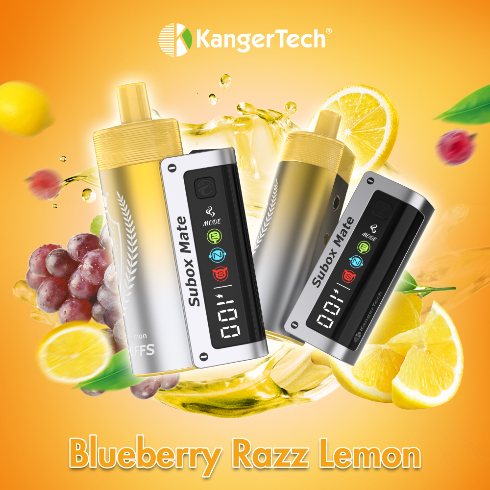 Subox Mate 50K Disposable (Dispo + Power Dock) Blueberry Razz Lemon