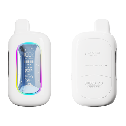 Subox Mix 50K Disposable Clear (Unflavored) / Menthol