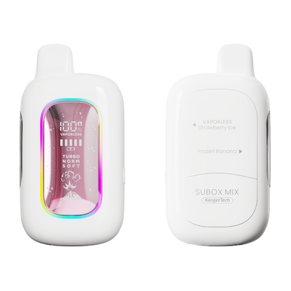 Subox Mix 50K Disposable Frozen Banana / Stawberry Ice
