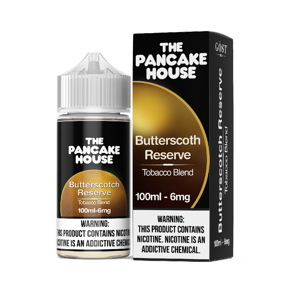 Pancake House Butterscotch Reserve, 100mL with Packaging