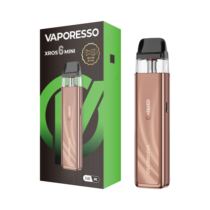 Vaporesso XROS 6 Mini Pod System Brown with Packaging