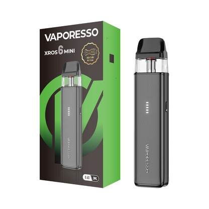 Vaporesso XROS 6 Mini Pod System Titanium Black with Packaging