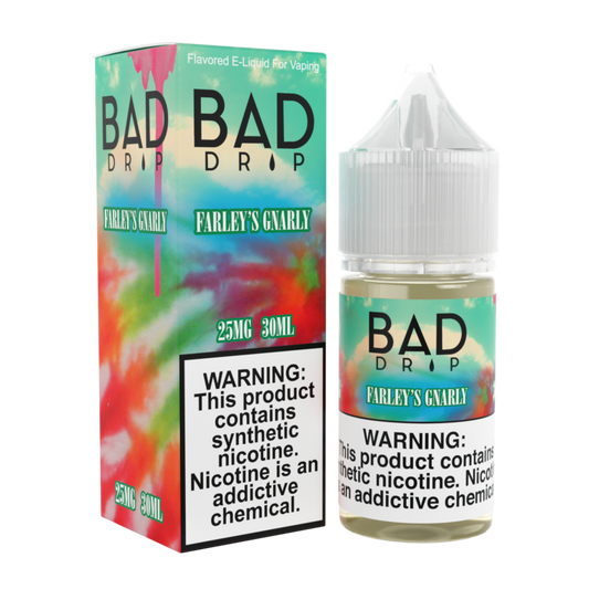 Bad Drip 'Farley's Gnarly' e-liquid With Packaging
