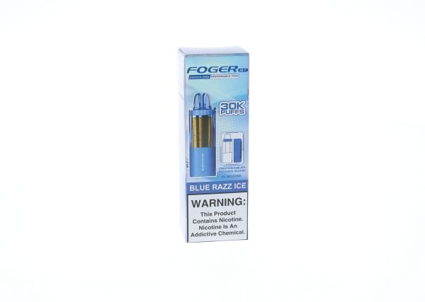 Foger GT Switch Pro 30K Pod Blue Razz Ice with packaging
