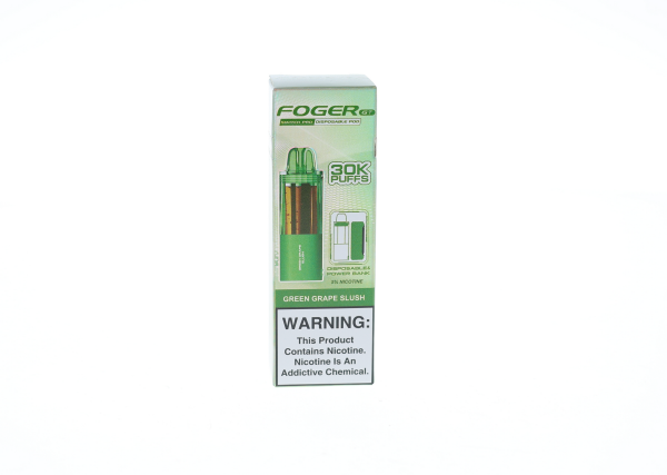 Foger GT Switch Pro 30K Pod Green Grape Slush with packaging
