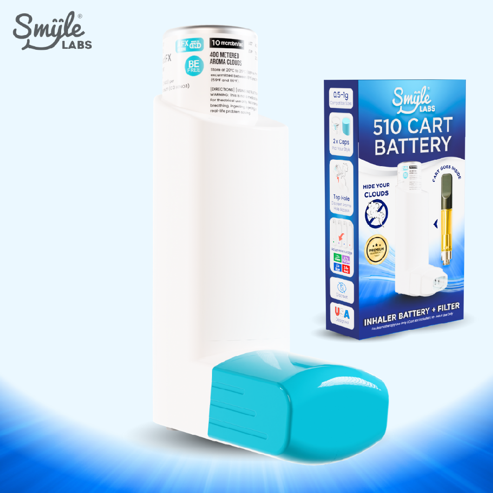 Smyle (510BATT) Cloud Filter Inhaler (3-Pack) with Packaging 