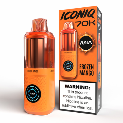 MIA IconIQ 70K Disposable Frozen Mango with Packaging