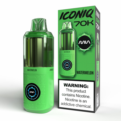 MIA IconIQ 70K Disposable Watermelon with Packaging