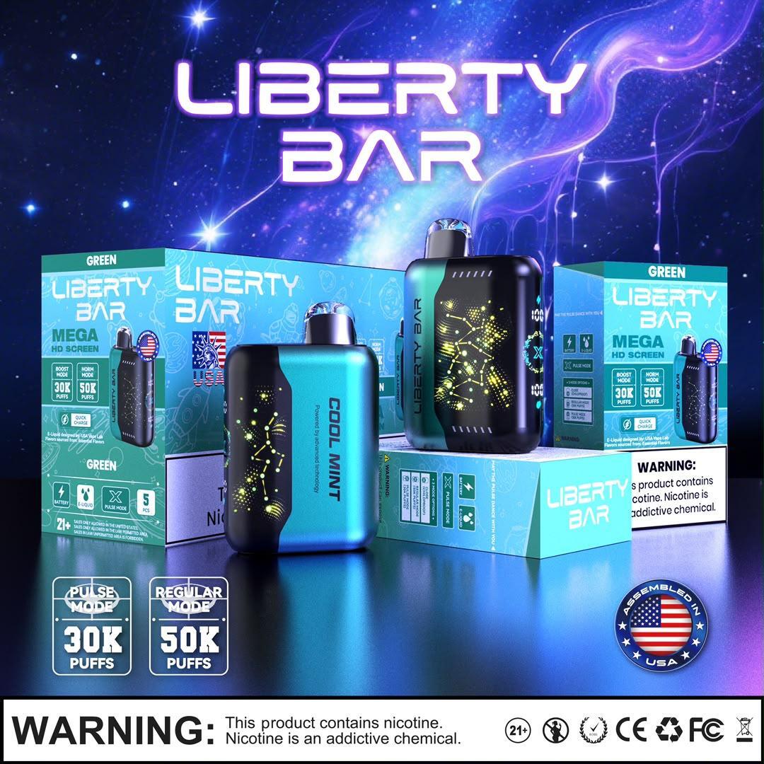 Liberty Bar Cool Mint with packaging