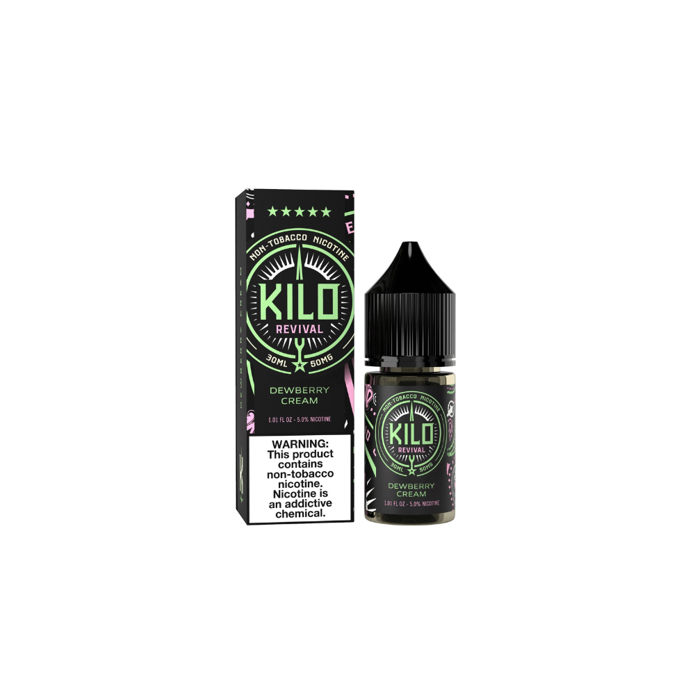 Kilo Revival TFN Salt-Dewberry Cream, 30mL