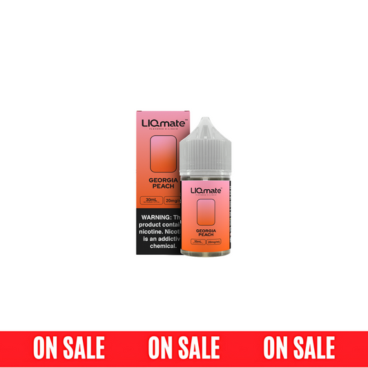 7Daze SALTS E-Liquid - Georgia Peach, 30mL