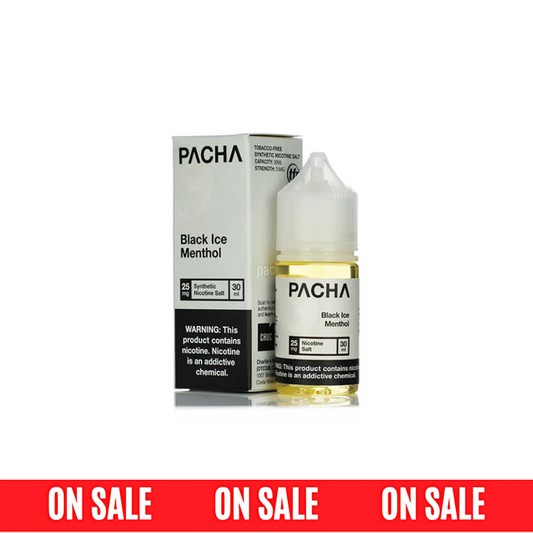 Pachamama Salts TFN-Black Ice Menthol, 30mL