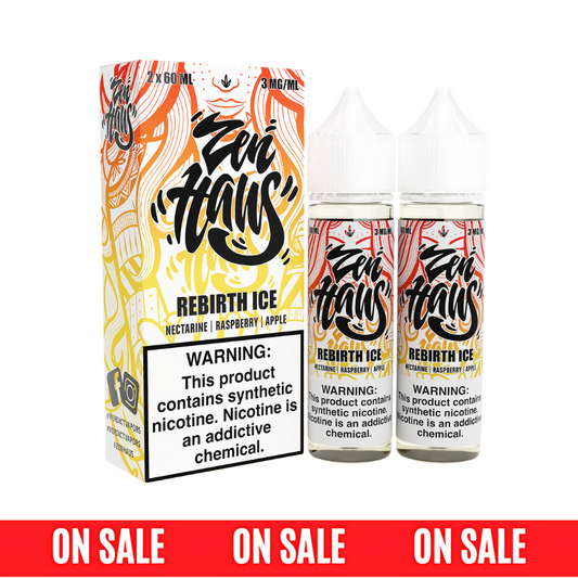 ZEN HAUS E-Liquid-Rebirth ICE, 2X 60mL