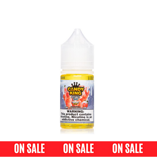 Candy King On Salt-Strawberry Rolls Ice, 30mL