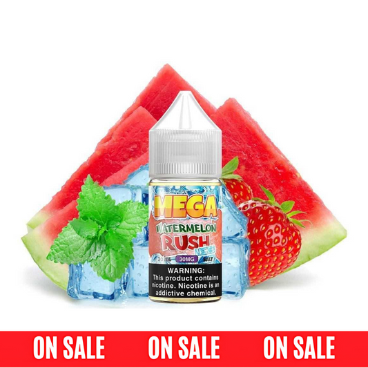 MEGA Salt-Watermelon Rush Ice, 30mL