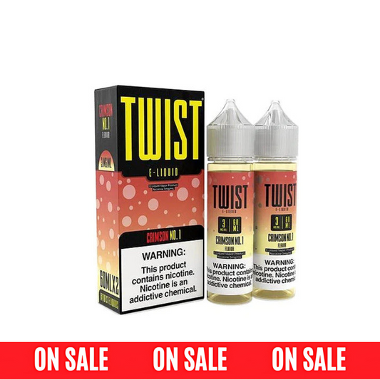 Twist E-Liquids-Crimson Crush No. 1, 120mL