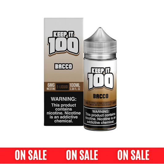 Keep It 100 TFN Series-Bacco, 100mL