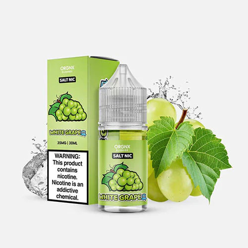 White Grape Ice by ORGNX Salt TFN 30ml with Packaging