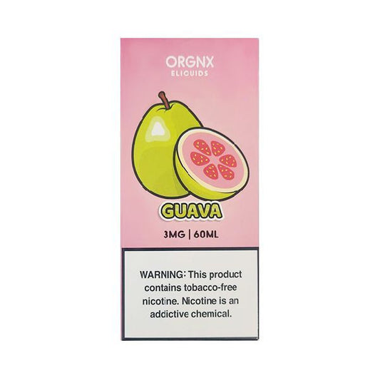 Guava by ORGNX TFN Series 60mL Packaging