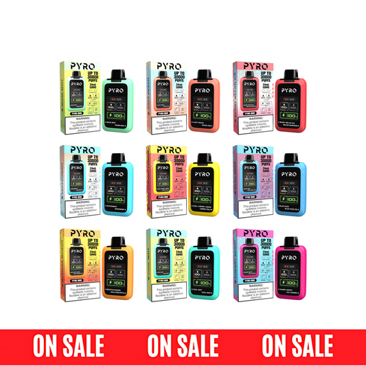 PYROvape - 30K Puffs Disposable - 24mL 50mg