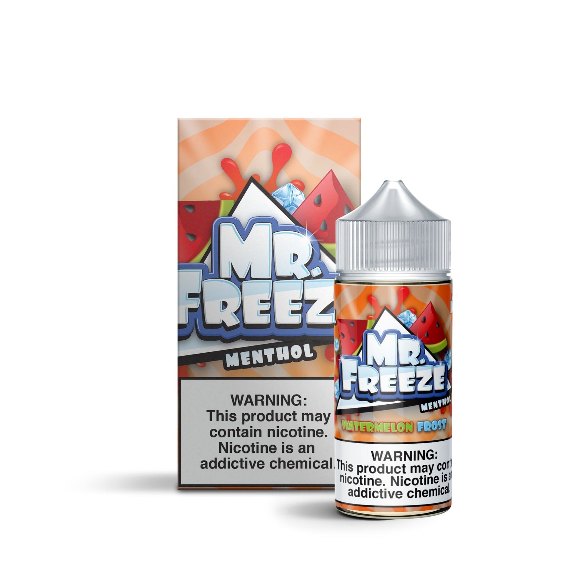 Mr. Freeze Tobacco-Free Nicotine Series | 100mL - Watermelon Frost with Packaging