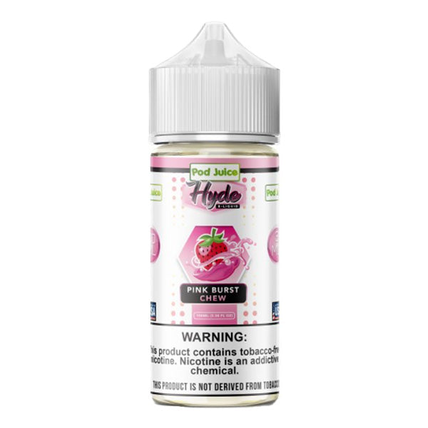 Pink Burst Chew by Pod Juice – Hyde TFN Series 100mL Bottle