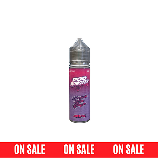 Pod Monster-Groovin Aloe Grape E-Juice, 60mL