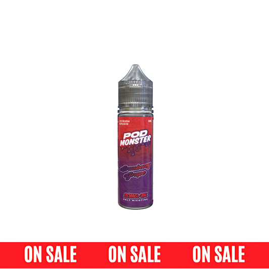 Pod Monster Series E-Liquid-Cranberry Grape, 60mL