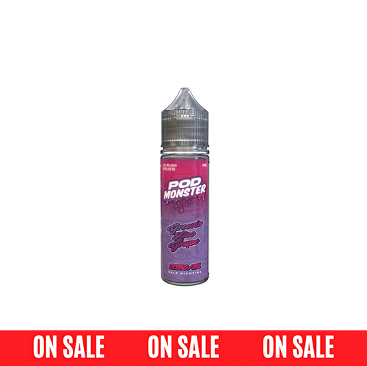 Pod Monster Series E-Liquid-Groovin Aloe Grape, 60mL