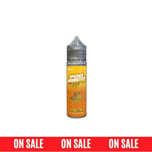 Pod Monster Series E-Liquid-Lit Lemon Tart, 60mL