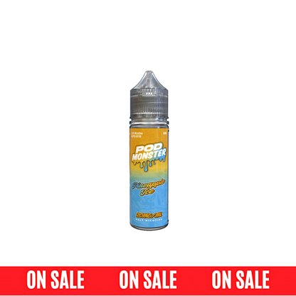 Pod Monster Series E-Liquid-Pineapple Ice, 60mL