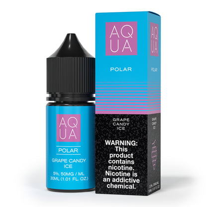 Aqua SALTS E-Liquid - Polar, 30mL | 50mg with packaging