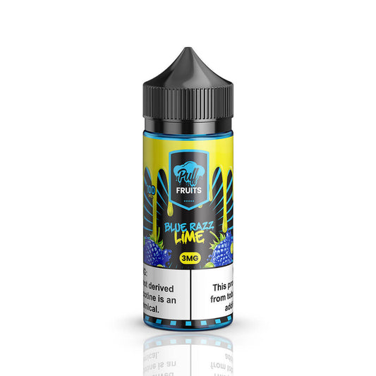 Blue Razz Lime by Puff Fruits Series | 100mL Bottle