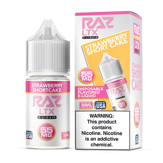 Pod Juice LTX Edt. Strawberry Shortcake Salts, 30mL with Packaging 